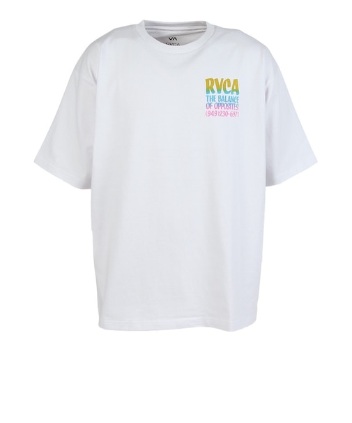 ルーカ（RVCA）SCREEN FADE ST Tシャツ BG041208 WHT
