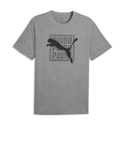プーマ（PUMA）グラフィック ワーディング 半袖Tシャツ 694085 03 GRY