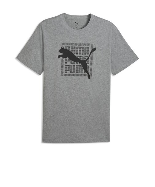 プーマ（PUMA）グラフィック ワーディング 半袖Tシャツ 694085 03 GRY