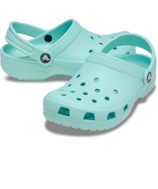 クロックス（crocs）サンダル クラシック クロッグ キッズ アクアマリン ライトブルー 206991-4PD