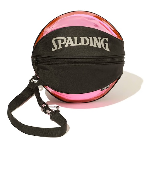 スポルディング（SPALDING）クリアボールバッグ ピンク 49-009PK