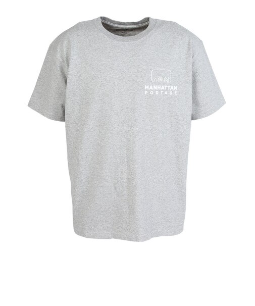 マンハッタンポーテージ（ManhattanPortage）ショートスリーブTシャツ 26SS-MP-M644 H.GRY
