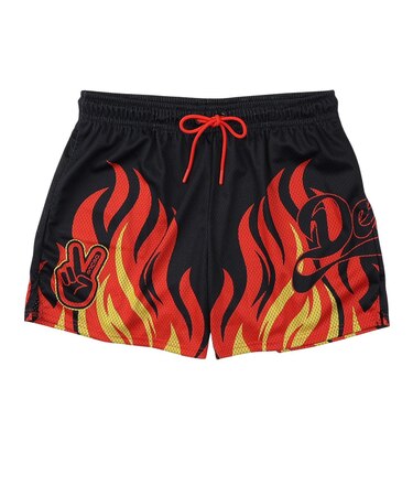 バスケットボールウェア メッシュショーツ 3000MESH-FLAMESBL