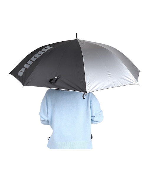 プーマ（PUMA）晴雨兼用 SV張り分け 70cm 傘 PBP86JP70 SVxBK