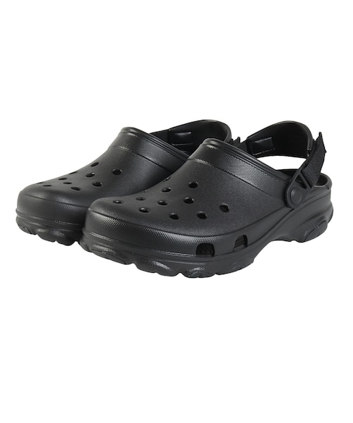 クロックス（crocs）サンダル オールテレイン クロッグ ブラック
