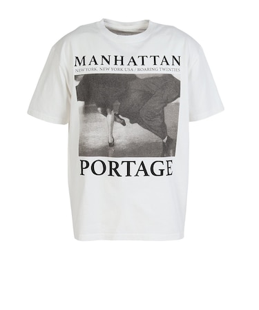 マンハッタンポーテージ（ManhattanPortage）ショートスリーブTシャツ 26SS-MP-M648 WHT