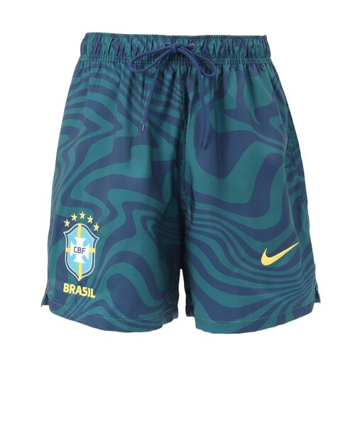 サッカーウェア ブラジル代表 クラブ ショートパンツ IB6416-381 ナイキ（NIKE）サッカーウェア ブラジル代表 クラブ フロー ショート