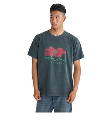 クイックシルバー（Quiksilver）PG STRUCTURED FLOWER ST 半袖Tシャツ 26SPQST261009BLK