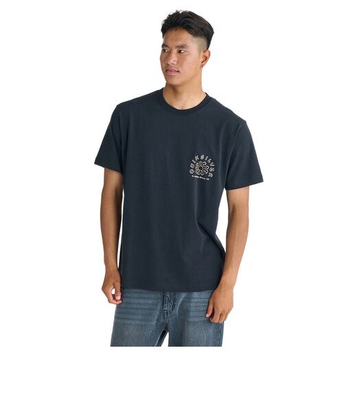 クイックシルバー（Quiksilver）CURVE PALM ST 半袖Tシャツ 26SPQST261003BLK