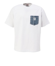 ベンデイビス（BEN DAVIS）半袖Tシャツ デニムポケット 26580007-WHT