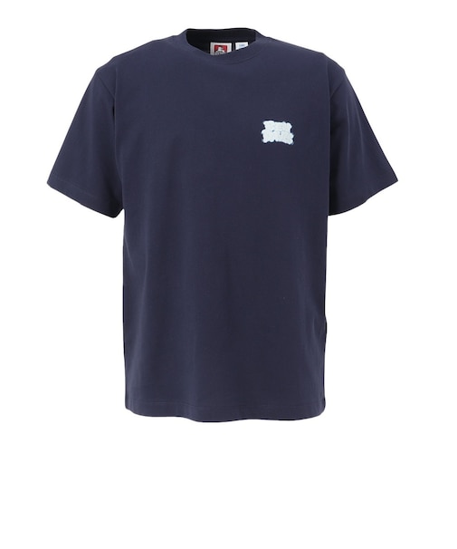 ベンデイビス（BEN DAVIS）半袖Tシャツ オーバーラップCOOL 26580018-NVY