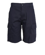 エルケクス（ELKEX）ツイル スノーウォッシュ カーゴ ショートパンツ EKM6S10007 NVY