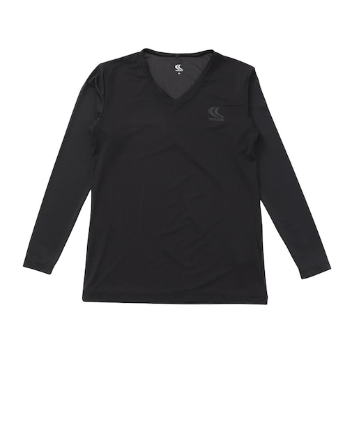サッカーウェア YSTECH冷感インナー 長袖シャツ YSTE26003 BLK
