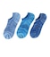 クー（Coo.）冷感HMスニーカーインソックス 3足組 SAXBLUNVY 894CO6GSA0263 SAX