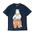ゴースローキャラバン（GOSLOWCARAVAN）USA COTTON コンガクマ 半袖Tシャツ 361909 NAV
