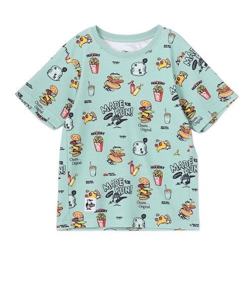 チャムス（CHUMS）キッズパターンドTシャツ CH21-1376-Z407｜スーパー