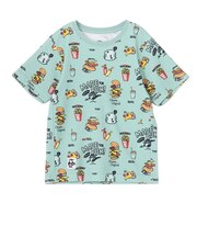 チャムス（CHUMS）キッズパターンドTシャツ CH21-1376-Z407