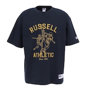 ラッセル（RUSSELL）16/-OE レトロスポーツ 半袖Tシャツ RBM26S0010 NVY