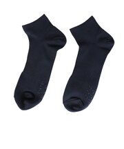 デュアリグ（DUARIG）平編み ANTI SLIP ハーフソックス 2足組 25～27cm 6S0050-WASK-894GSA NVY