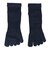 デュアリグ（DUARIG）平編み ANTI SLIP 5本指ソックス 2足組 25～27cm 6S0054-WASK-894GSA NVY