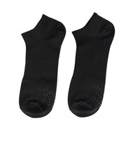 デュアリグ（DUARIG）平編み ANTI SLIP スニーカーソックス 2足組 25～27cm 6S0043-WASK-894GSA BLK