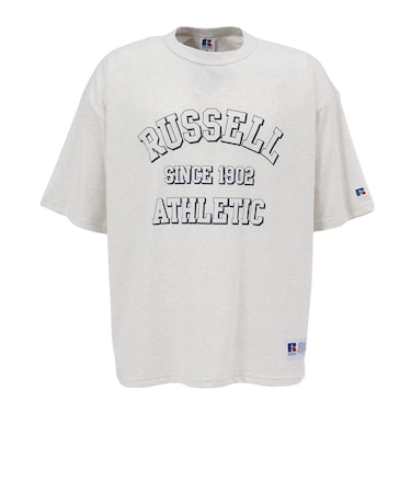 ラッセル（RUSSELL）カレッジロゴ 半袖Tシャツ RBM26S0008 NTL