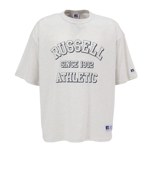 ラッセル（RUSSELL）カレッジロゴ 半袖Tシャツ RBM26S0008 NTL