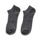 デュアリグ（DUARIG）平編み スニーカーソックス 2足組 25～27cm 6S0021-WASK-894GSA GRY