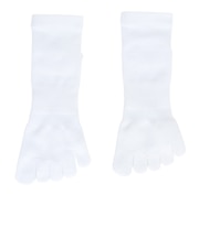 デュアリグ（DUARIG）平編み 5本指ソックス 2足組 25～27cm 6S0036-WASK-894GSA WHT