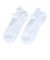 デュアリグ（DUARIG）平編み COOL ハイバック ショートソックス 2足組 23～25cm 6S0132-WASK-895GSA WHT