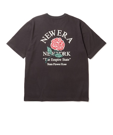 ニューエラ（NEW ERA）ウォッシュド コットン State Flower 半袖Tシャツ スミクロ 14856626