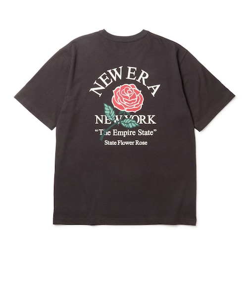 ニューエラ（NEW ERA）ウォッシュド コットン State Flower 半袖Tシャツ スミクロ 14856626