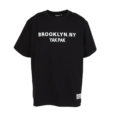 ヤックパック（YAK PAK）BROOKLYN 半袖Tシャツ YAK-APL-261005 BLK