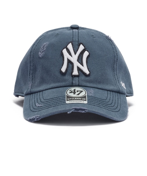 フォーティーセブン（47）キャップ クリーンナップ ニューヨーク・ヤンキース WELL-WORN ラステッドネイビー 14920508