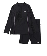 フィラ（FILA）フィットネス水着 レディース 水泳 袖付きセパレート 3132846-BPL