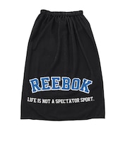 リーボック（REEBOK）スイムタオル 水泳 マイクロファイバー 巻きタオル 黒 80cm丈 126400-BK ラップタオル