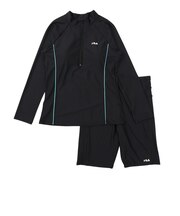 フィラ（FILA）フィットネス水着 レディース 水泳 袖付きセパレート 3132846-BSX