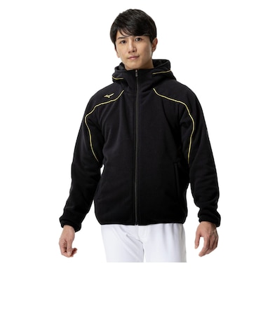 ミズノ（MIZUNO）野球ウェア ミズノプロ フリースフーディ 厚手 12JECK2409