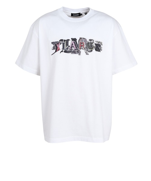 エクストララージ（XLARGE）LETTERING 半袖Tシャツ 101261011020-WHITE