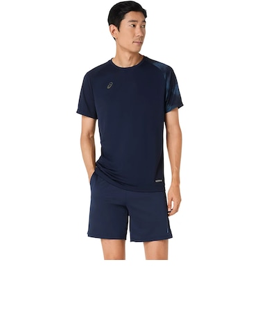 アシックス（ASICS）バレーボールウェア ドライショートスリーブシャツ 2033C042.400