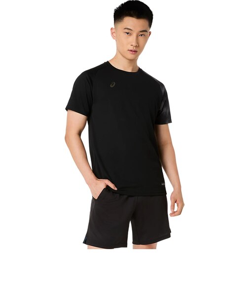 アシックス（ASICS）バレーボールウェア ドライショートスリーブシャツ 2033C042.001