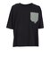 クリフメイヤー（KRIFF MAYER）クリーネスポケ 半袖Tシャツ 山 J2547837:19:BLACK