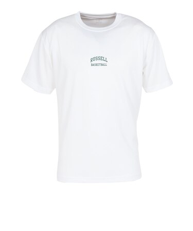 ラッセル（RUSSELL）バスケットボールウェア FRONT 半袖Tシャツ RBB26S0006 WHxGN