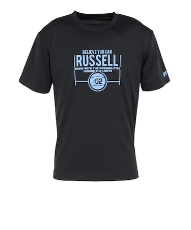 ラッセル（RUSSELL）バスケットボールウェア COURT 半袖Tシャツ RBB26S0001 BLxBL