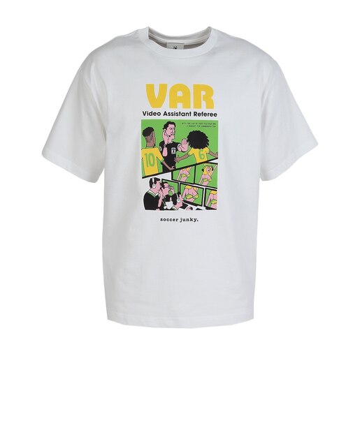 サッカージャンキー（soccer junky）サッカーウェア VAR プレミアム 半袖Tシャツ JR26C80-01