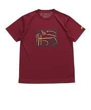 ラッセル（RUSSELL）バスケットボールウェア DRAWING COURT 半袖Tシャツ RBB26S0004 WIN