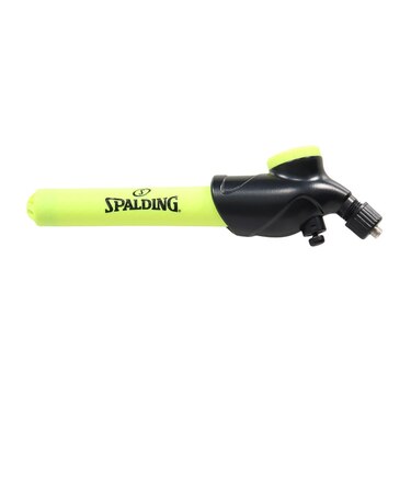 スポルディング（SPALDING）空気圧計付きデュアルアクションポンプ イエロー 5.5インチ 18-002YL