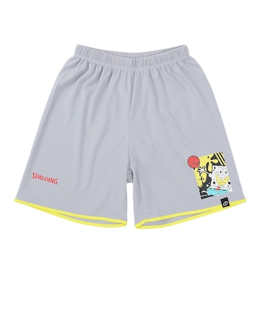 スポルディング（SPALDING）バスケットボールウェア ジュニア プラクティスパンツ スポンジ・ボブ マイアミナイス MG SJP26042SMG