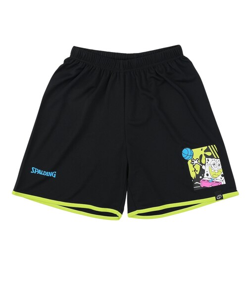 スポルディング（SPALDING）バスケットボールウェア ジュニア プラクティスパンツ スポンジ・ボブ マイアミナイス BK SJP26042SBK