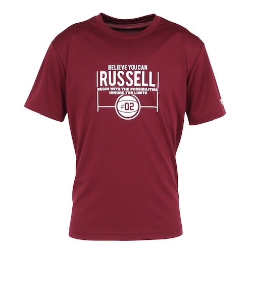 ラッセル（RUSSELL）バスケットボールウェア COURT 半袖Tシャツ RBB26S0001 WIN
